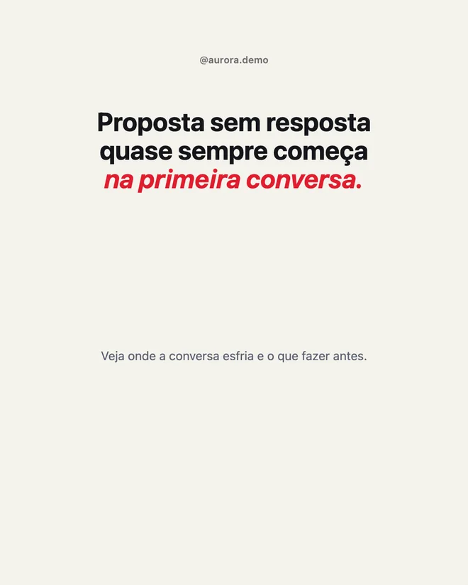 A mesma capa no modelo de fundo creme (dados fictícios).